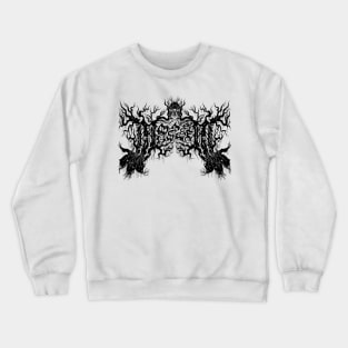 MOSS Rock Black Logo Crewneck Sweatshirt